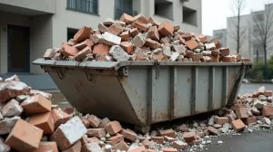 Wynoszenie gruzu do kontenera cena